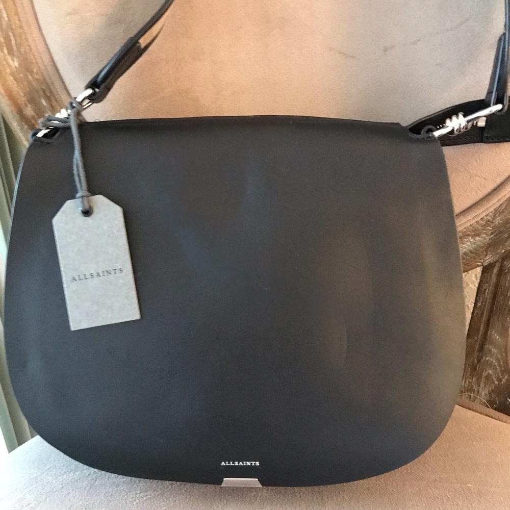 Black allsaints bag